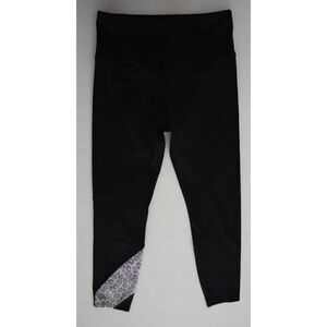 Soulgani Active Women's Sz M Black Bali Beach Babe Strong Soul Leggings $65